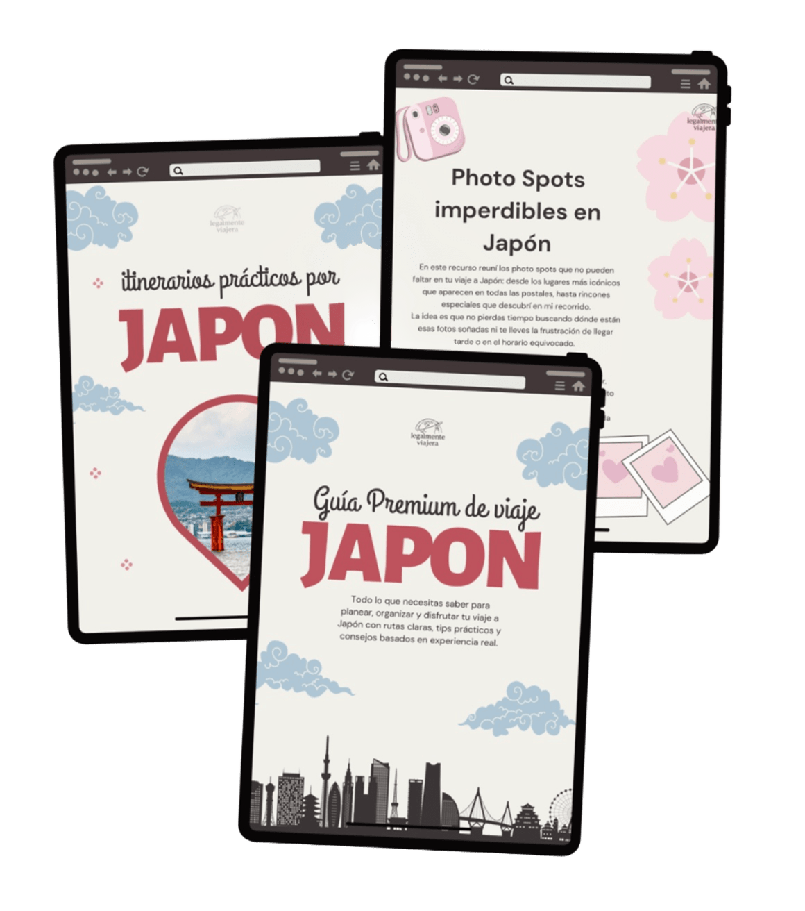 Guía Premium de viaje JAPON - Portada del libro